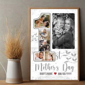 Personalized Mother and Baby Poster – Capture Moments Forever in the Heart - 89Prints