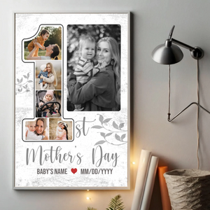 Personalized Mother and Baby Poster – Capture Moments Forever in the Heart - 89Prints