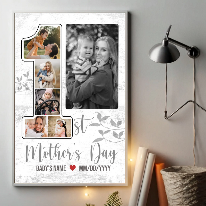 Personalized Mother and Baby Poster – Capture Moments Forever in the Heart - 89Prints