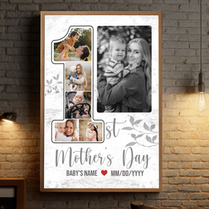 Personalized Mother and Baby Poster – Capture Moments Forever in the Heart - 89Prints