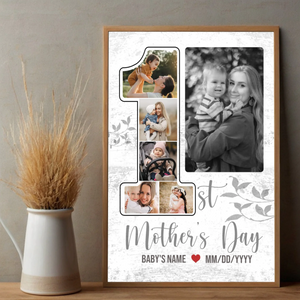 Personalized Mother and Baby Poster – Capture Moments Forever in the Heart - 89Prints