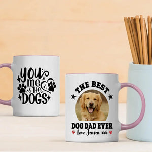 You, Me & The Dogs Mug – Personalized Gift for the Best Dog Dad Ever - 8Prints