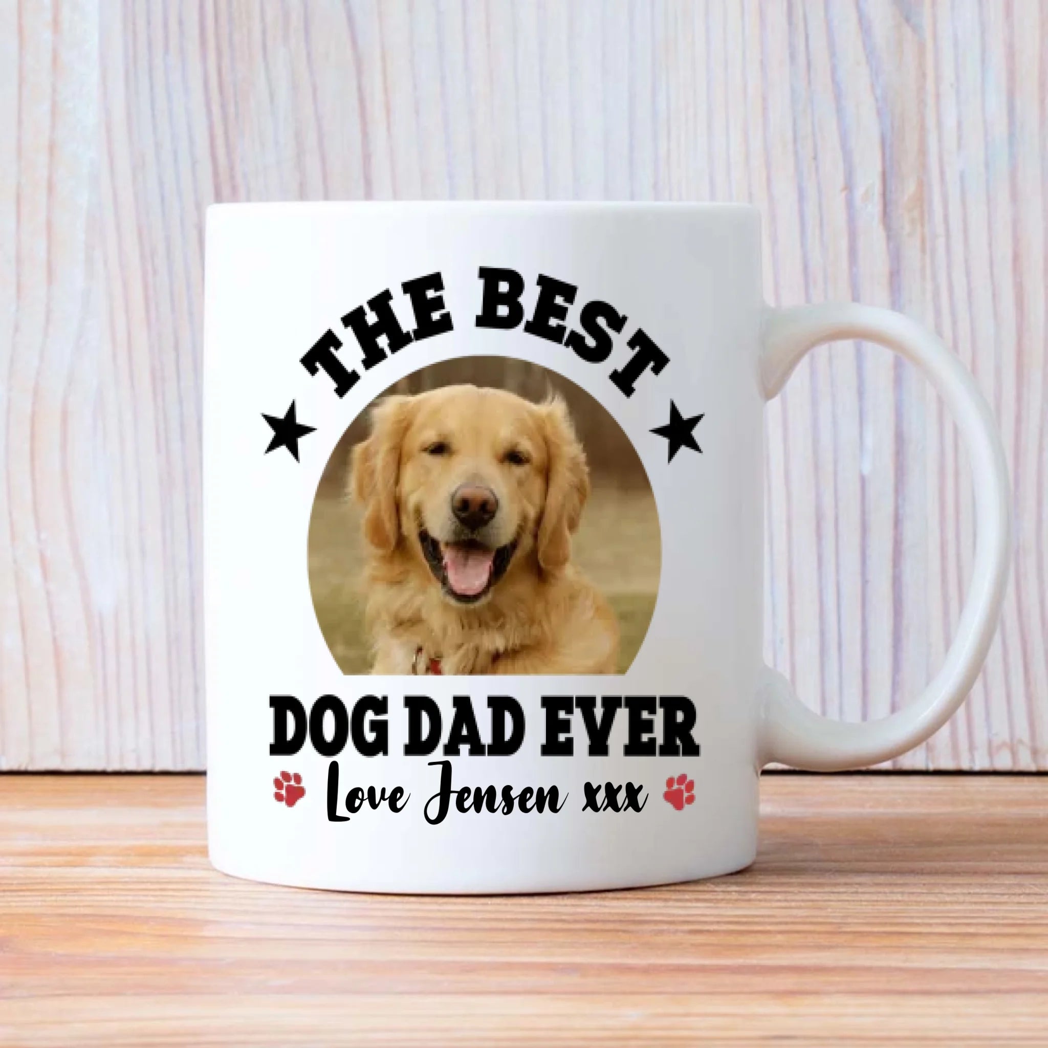 You, Me & The Dogs Mug – Personalized Gift for the Best Dog Dad Ever - 8Prints
