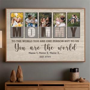 Capture Your Mom’s Love – Personalized Poster with a Beautiful Photo - 89Prints
