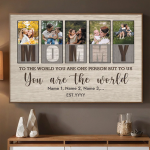 Capture Your Mom’s Love – Personalized Poster with a Beautiful Photo - 89Prints