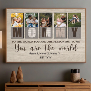 Capture Your Mom’s Love – Personalized Poster with a Beautiful Photo - 89Prints