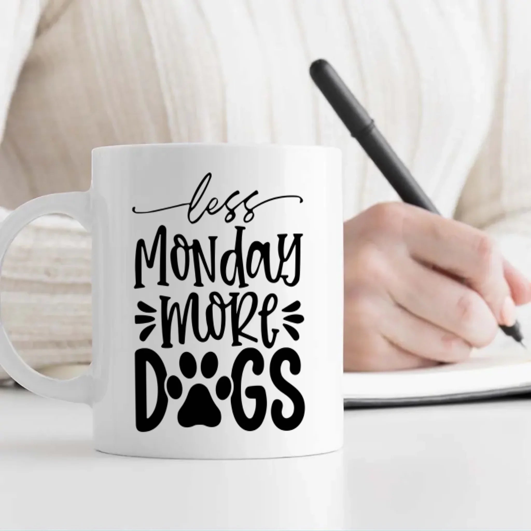 Heartfelt Personalized Dog Mom Mug – Thanks For All The Belly Rubs – 89Prints