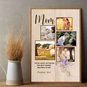 Luckiest Child – Personalized Poster Gift to Celebrate Mom’s Love - 89Prints