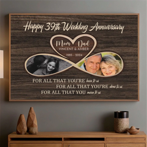 A Timeless Treasure – Personalized Poster for Mom and Dad - 89Prints