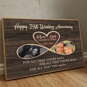 A Timeless Treasure – Personalized Poster for Mom and Dad - 89Prints