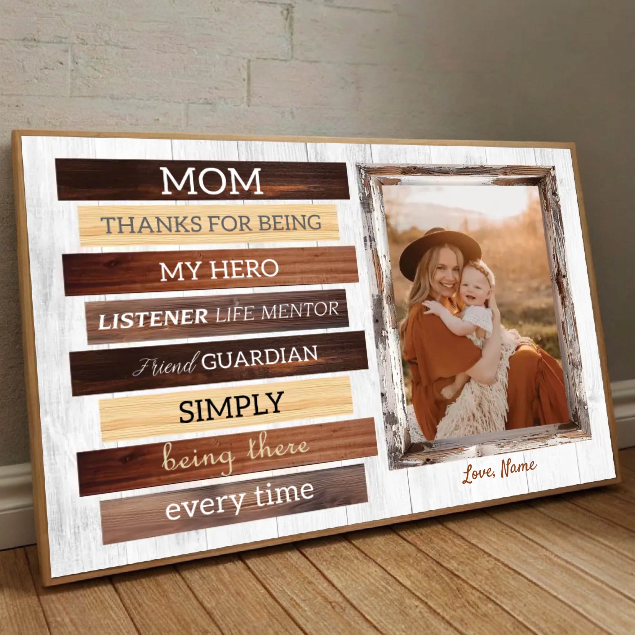 The Most Memorable Moment – Personalized Poster Gift for Mom - 89Prints