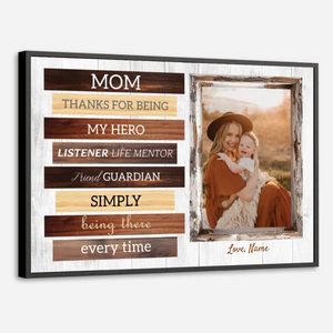 The Most Memorable Moment – Personalized Poster Gift for Mom - 89Prints