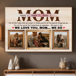 A One-of-a-Kind Gift for Mom – Personalized Poster Art - 89Prints