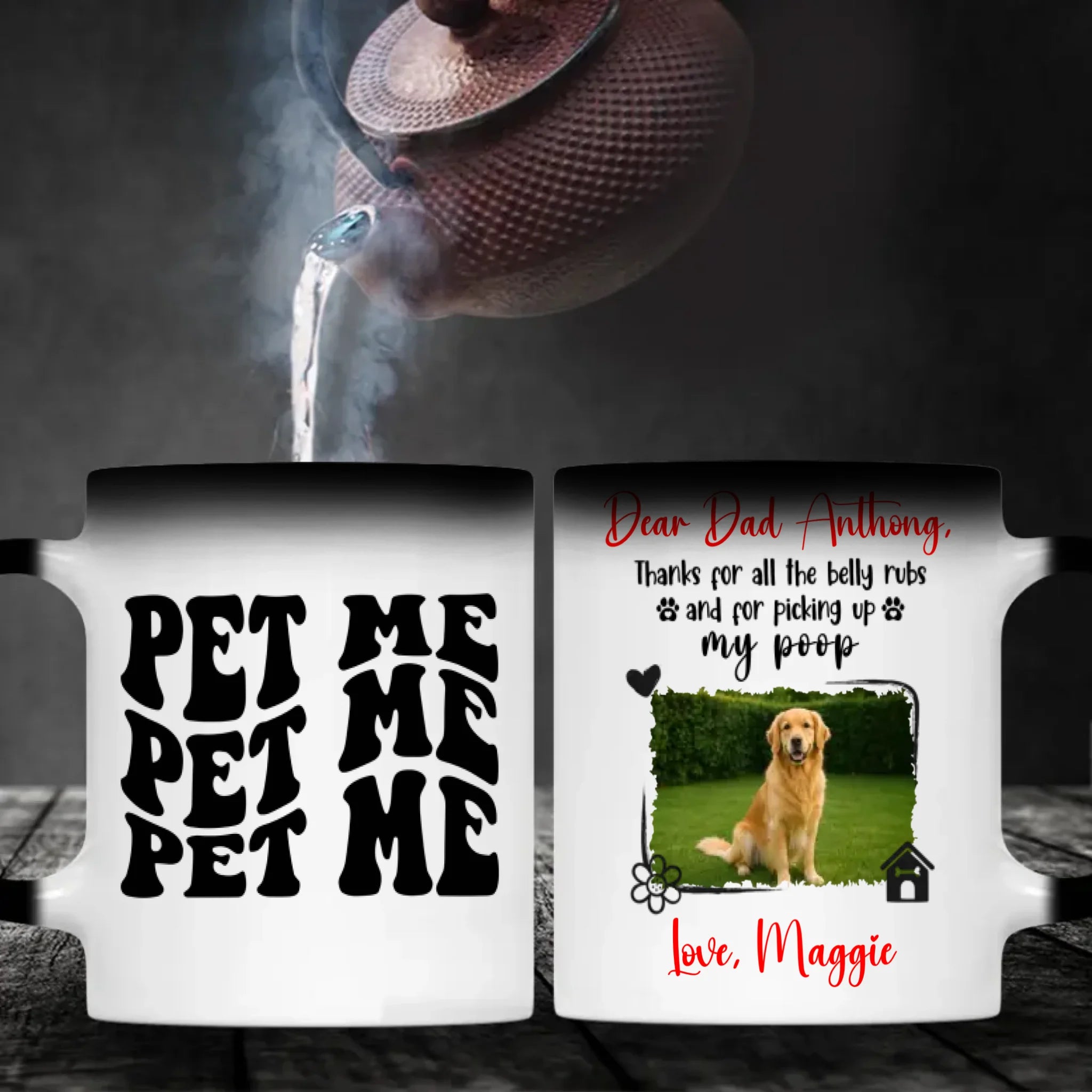 Heartfelt Dog Thank You Mug – Celebrate Your Pup’s Love and Gratitude Every Morning – 89Prints