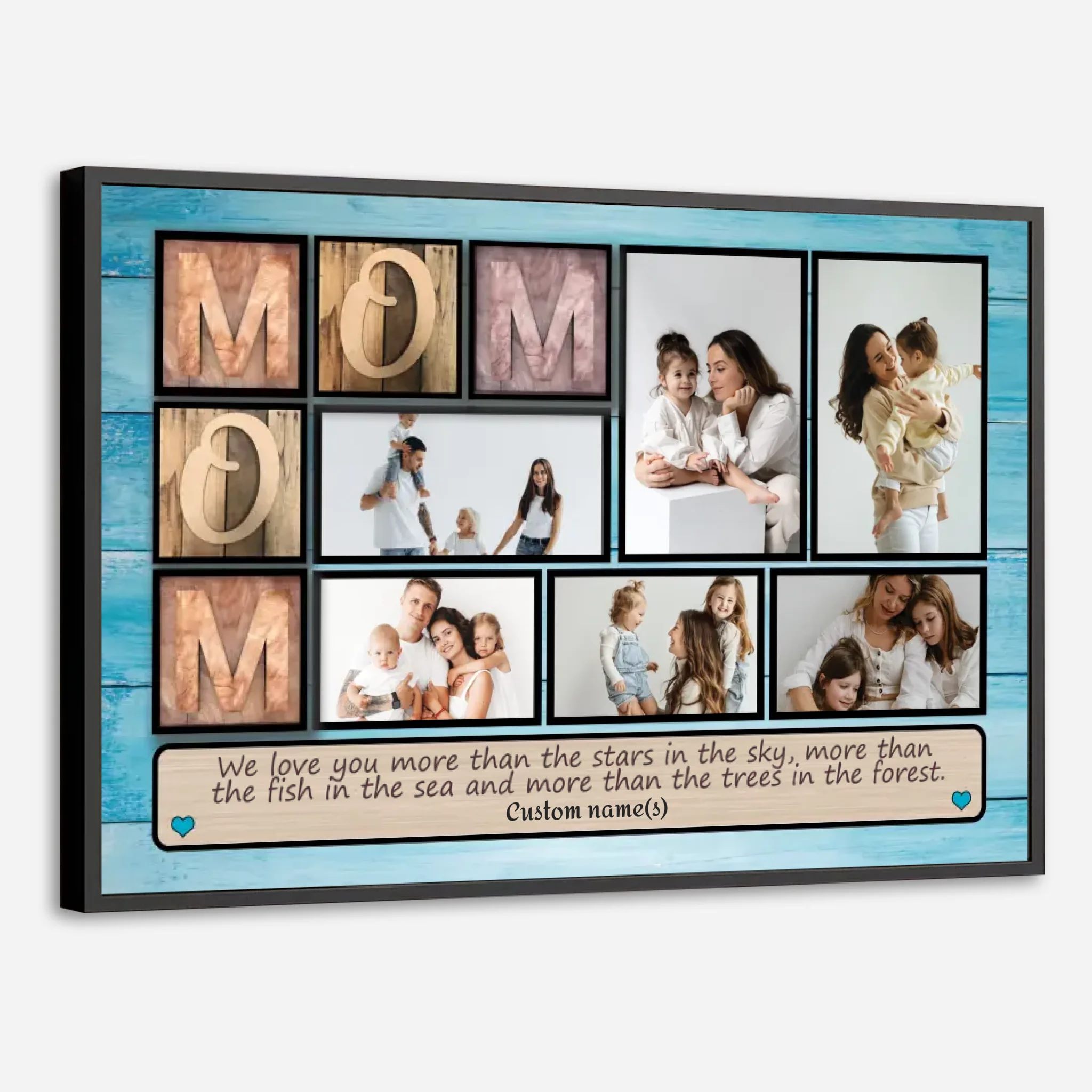 Custom Mom Poster: Cherish Your Mom with a Heartfelt Message - 89Prints