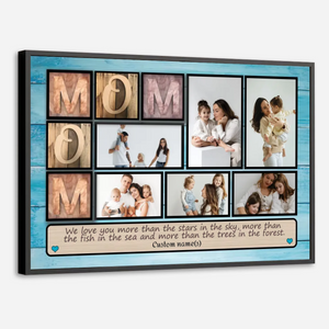 Custom Mom Poster: Cherish Your Mom with a Heartfelt Message - 89Prints