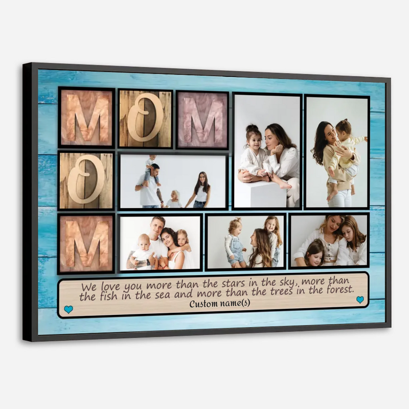 Custom Mom Poster: Cherish Your Mom with a Heartfelt Message - 89Prints