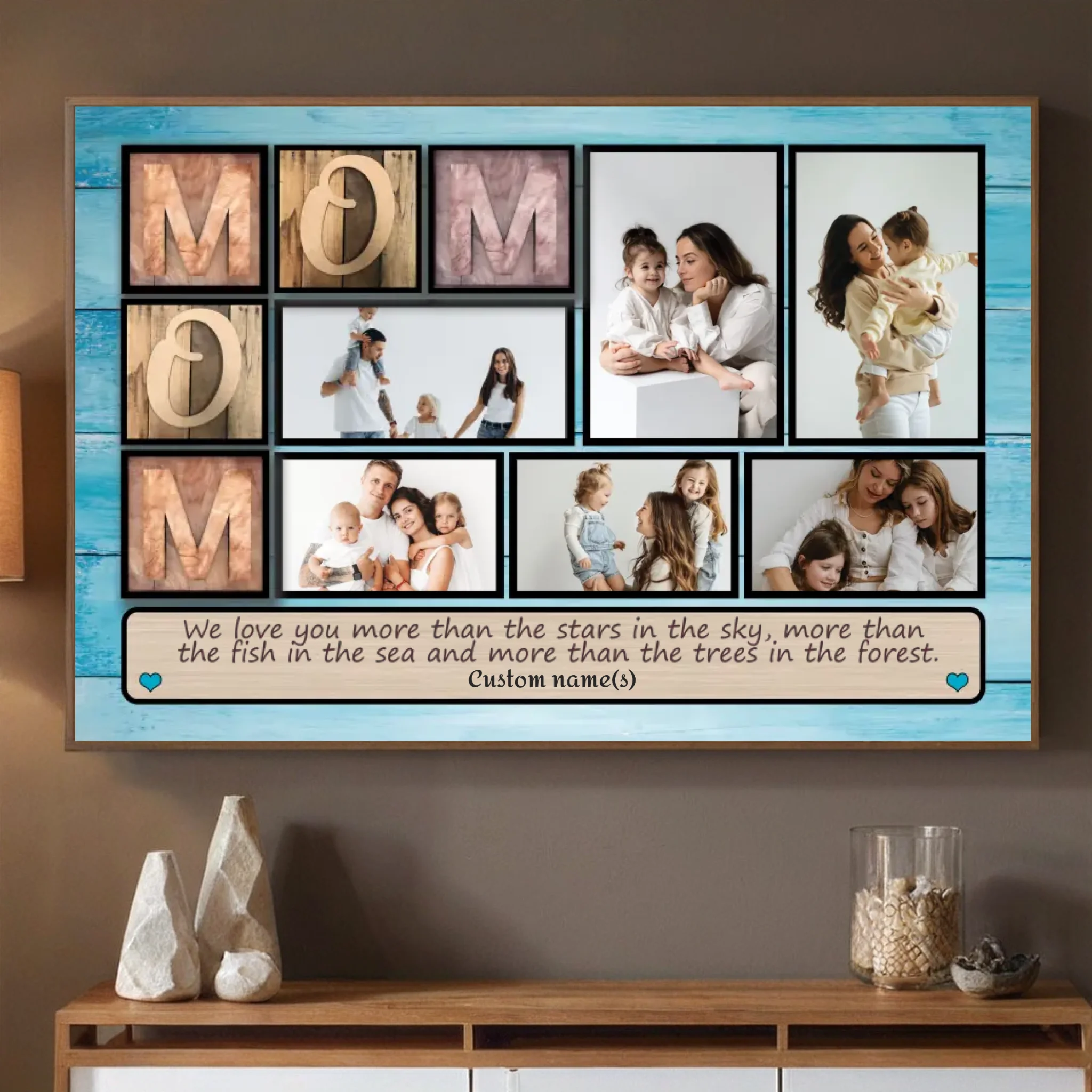 Custom Mom Poster: Cherish Your Mom with a Heartfelt Message - 89Prints