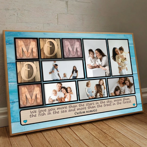 Custom Mom Poster: Cherish Your Mom with a Heartfelt Message - 89Prints