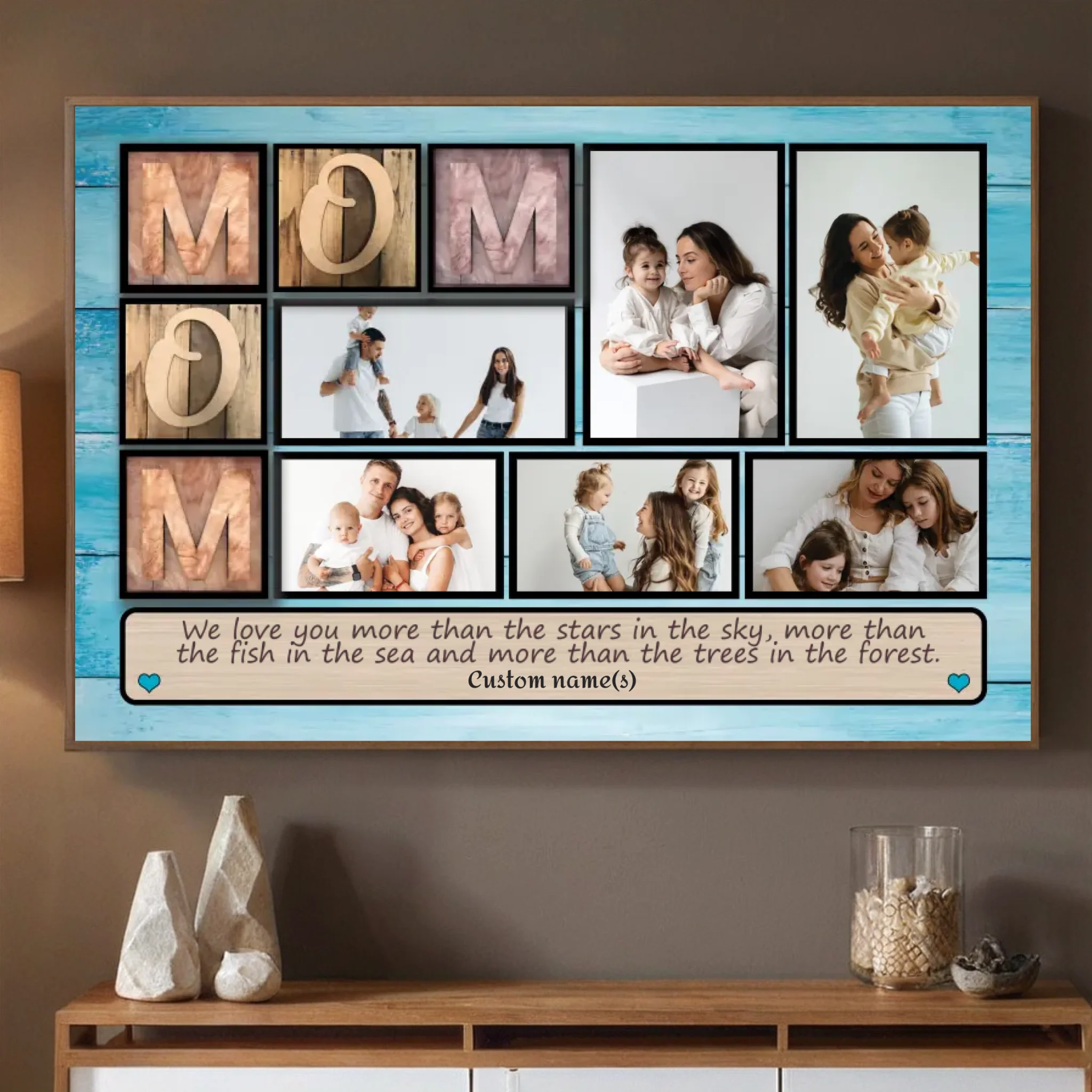 Custom Mom Poster: Cherish Your Mom with a Heartfelt Message - 89Prints