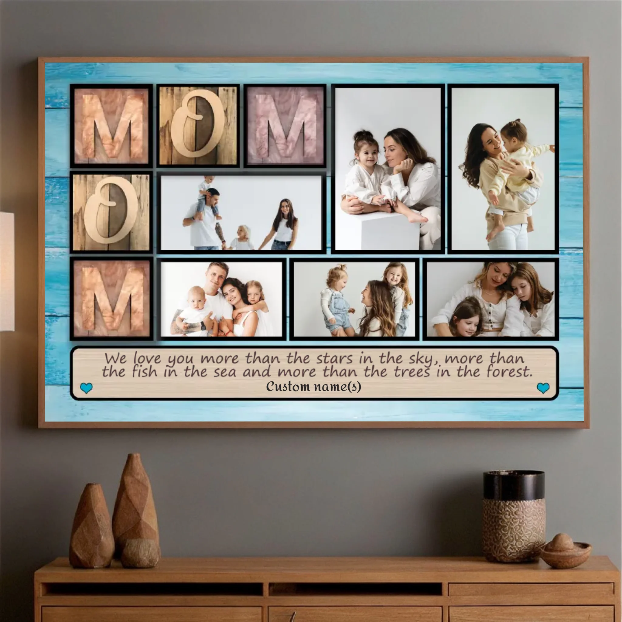 Custom Mom Poster: Cherish Your Mom with a Heartfelt Message - 89Prints
