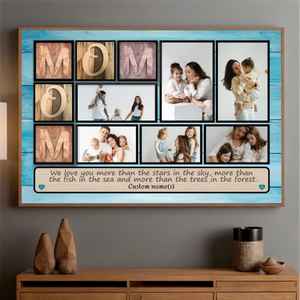 Custom Mom Poster: Cherish Your Mom with a Heartfelt Message - 89Prints