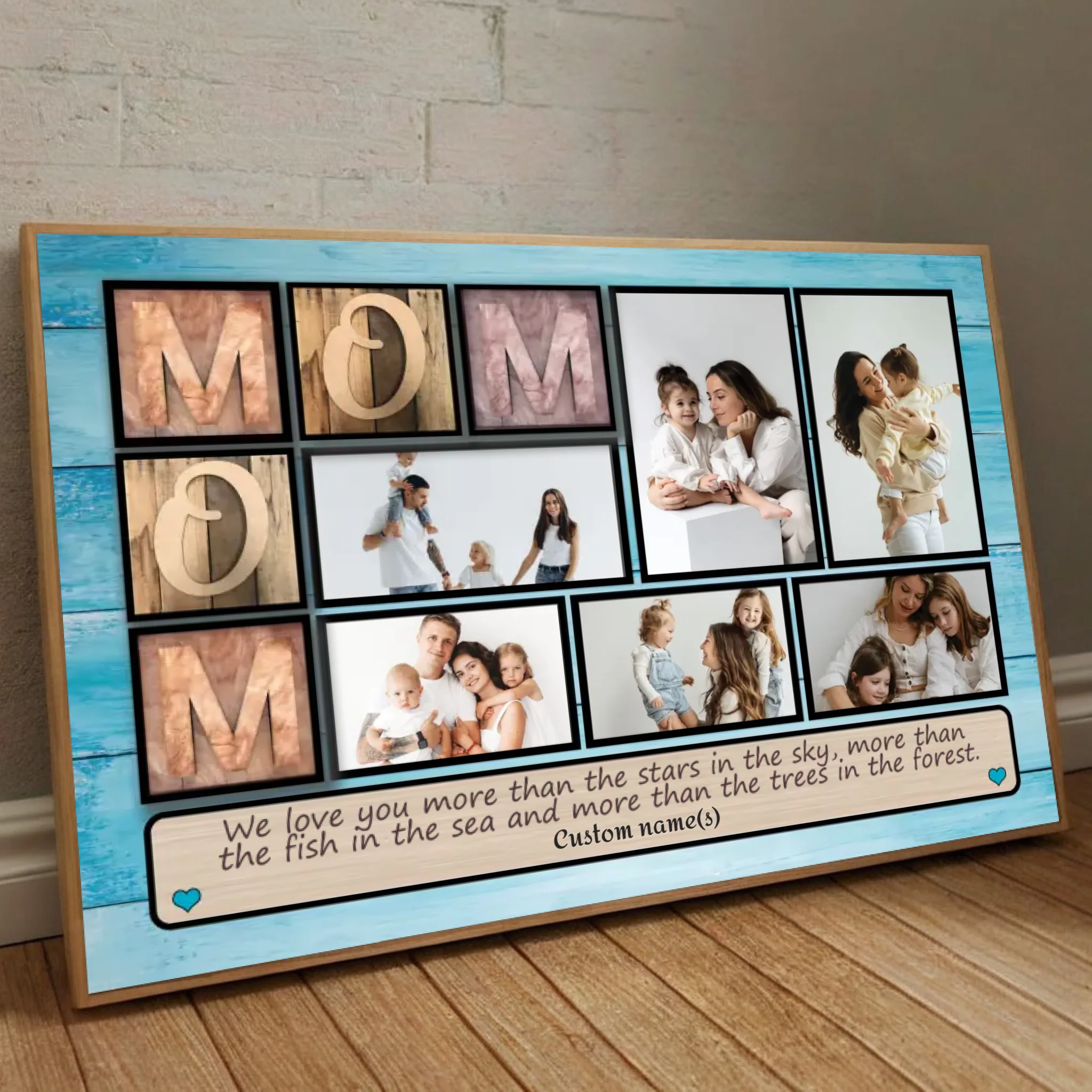 Custom Mom Poster: Cherish Your Mom with a Heartfelt Message - 89Prints
