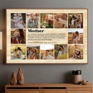 Personalized Mother's Day Poster: Stunning 12-Image Wall Art - 89Prints