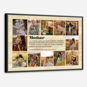 Personalized Mother's Day Poster: Stunning 12-Image Wall Art - 89Prints