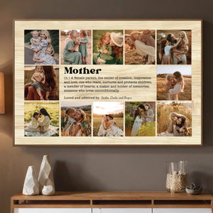 Personalized Mother's Day Poster: Stunning 12-Image Wall Art - 89Prints