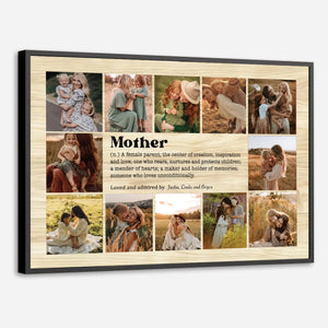Personalized Mother's Day Poster: Stunning 12-Image Wall Art - 89Prints