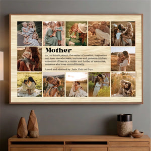 Personalized Mother's Day Poster: Stunning 12-Image Wall Art - 89Prints