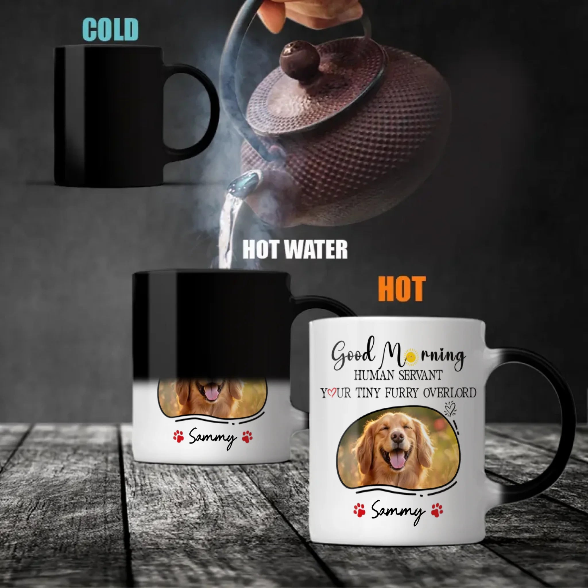 Good Morning Dog Mug – Start Your Day with Joy and Your Pup’s Positive Energy – 89Prints