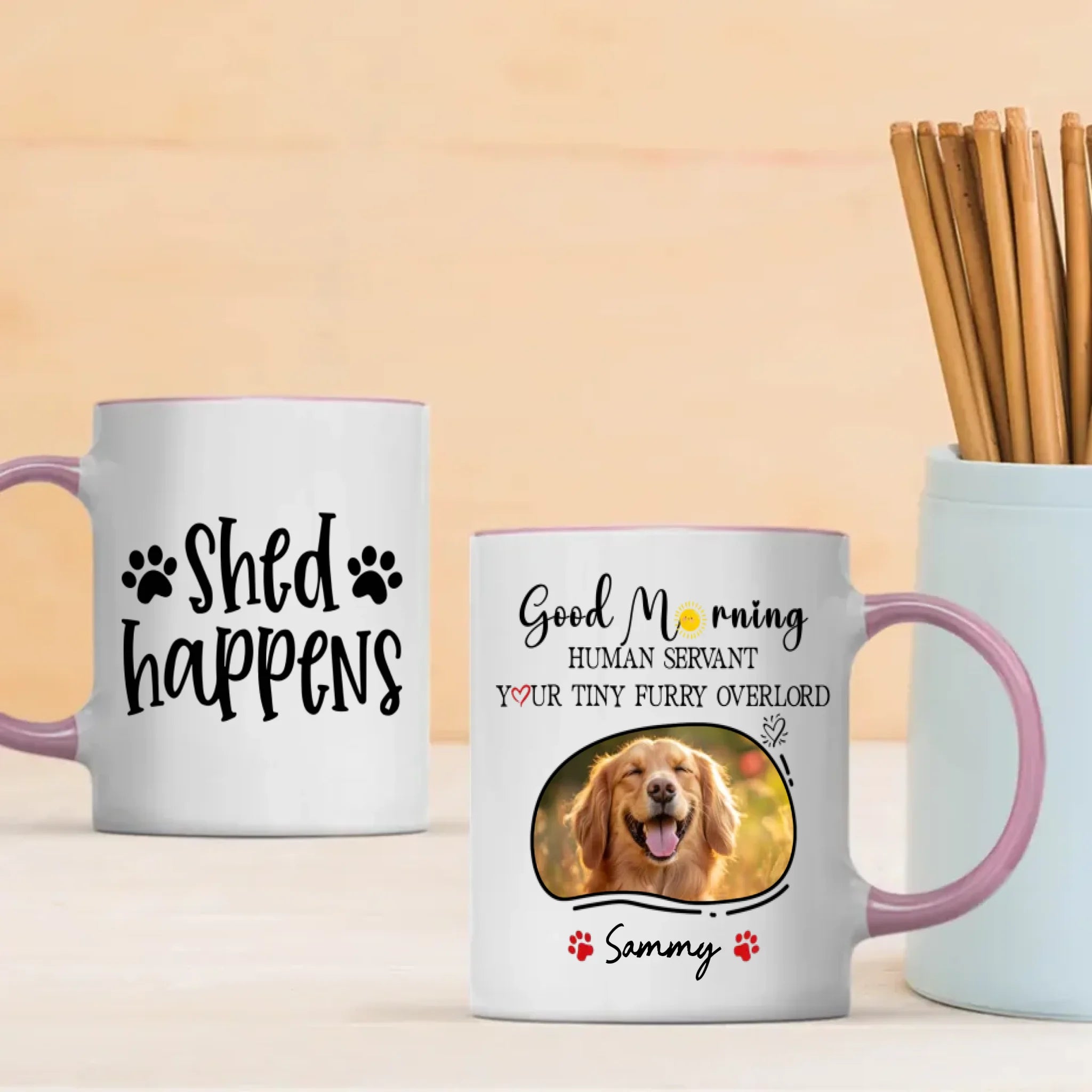 Good Morning Dog Mug – Start Your Day with Joy and Your Pup’s Positive Energy – 89Prints