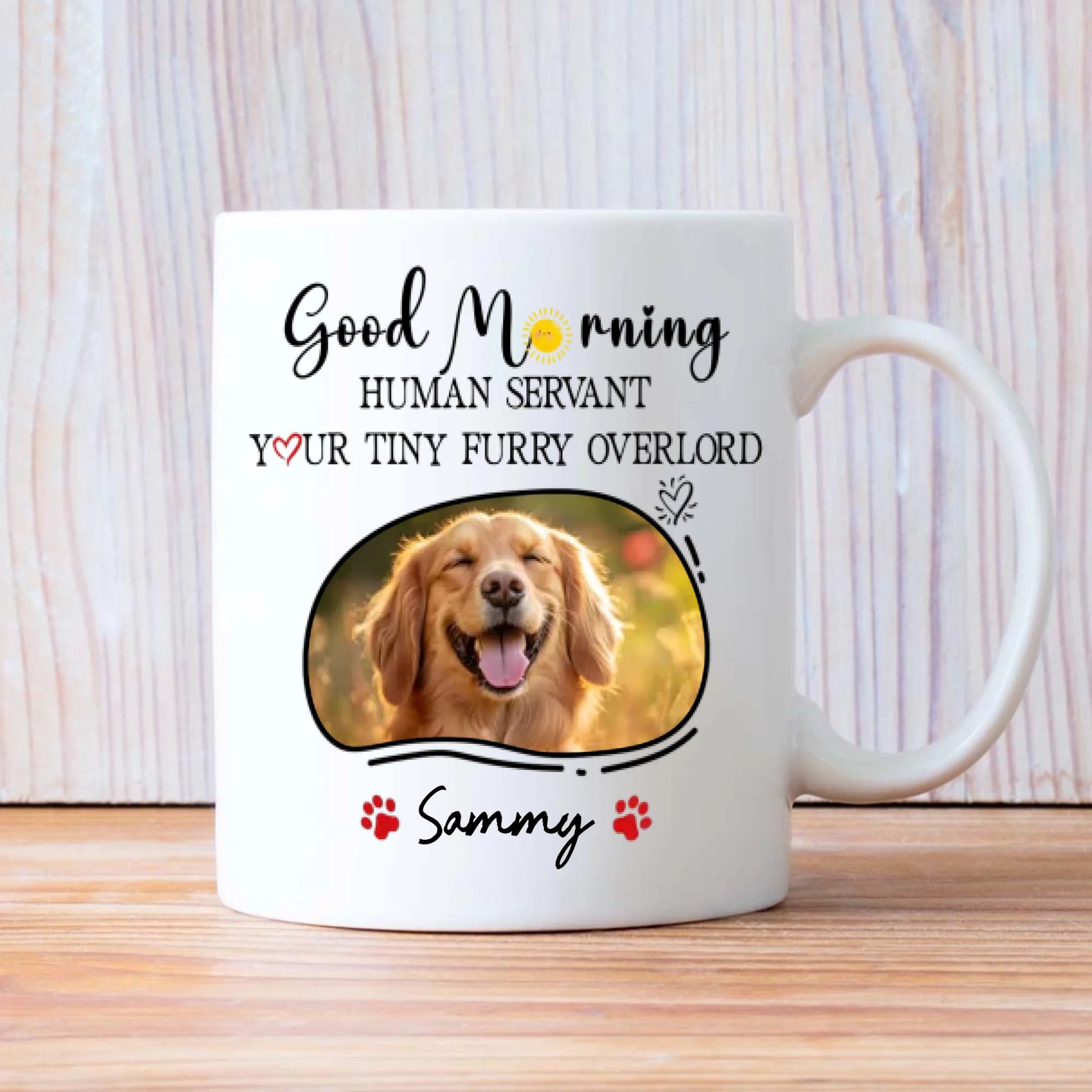 Good Morning Dog Mug – Start Your Day with Joy and Your Pup’s Positive Energy – 89Prints
