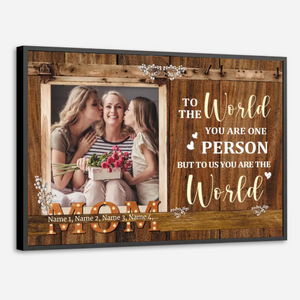 Personalized Mom Poster: A Custom Gift for the Heart of the Family - 89Prints