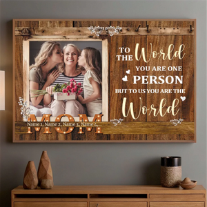 Personalized Mom Poster: A Custom Gift for the Heart of the Family - 89Prints