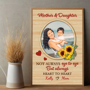 A Mother's Love, A Daughter's Heart: Personalized Mom Poster to Cherish Forever - 89Prints