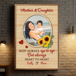A Mother's Love, A Daughter's Heart: Personalized Mom Poster to Cherish Forever - 89Prints