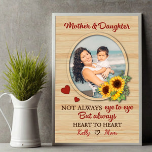 A Mother's Love, A Daughter's Heart: Personalized Mom Poster to Cherish Forever - 89Prints