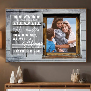Personalized Photo Poster: The One Who Always Thinks of You Is Your Mom - 89Prints