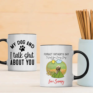 I Woof You Everyday Personalized Dog Mug – Add Your Pup’s Photo & Name for a Truly Adorable Gift – 89Prints