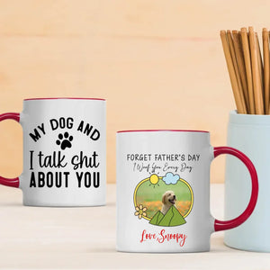 I Woof You Everyday Personalized Dog Mug – Add Your Pup’s Photo & Name for a Truly Adorable Gift – 89Prints