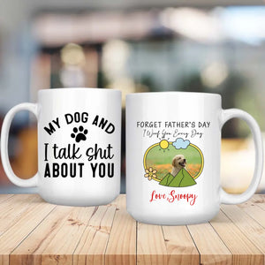 I Woof You Everyday Personalized Dog Mug – Add Your Pup’s Photo & Name for a Truly Adorable Gift – 89Prints