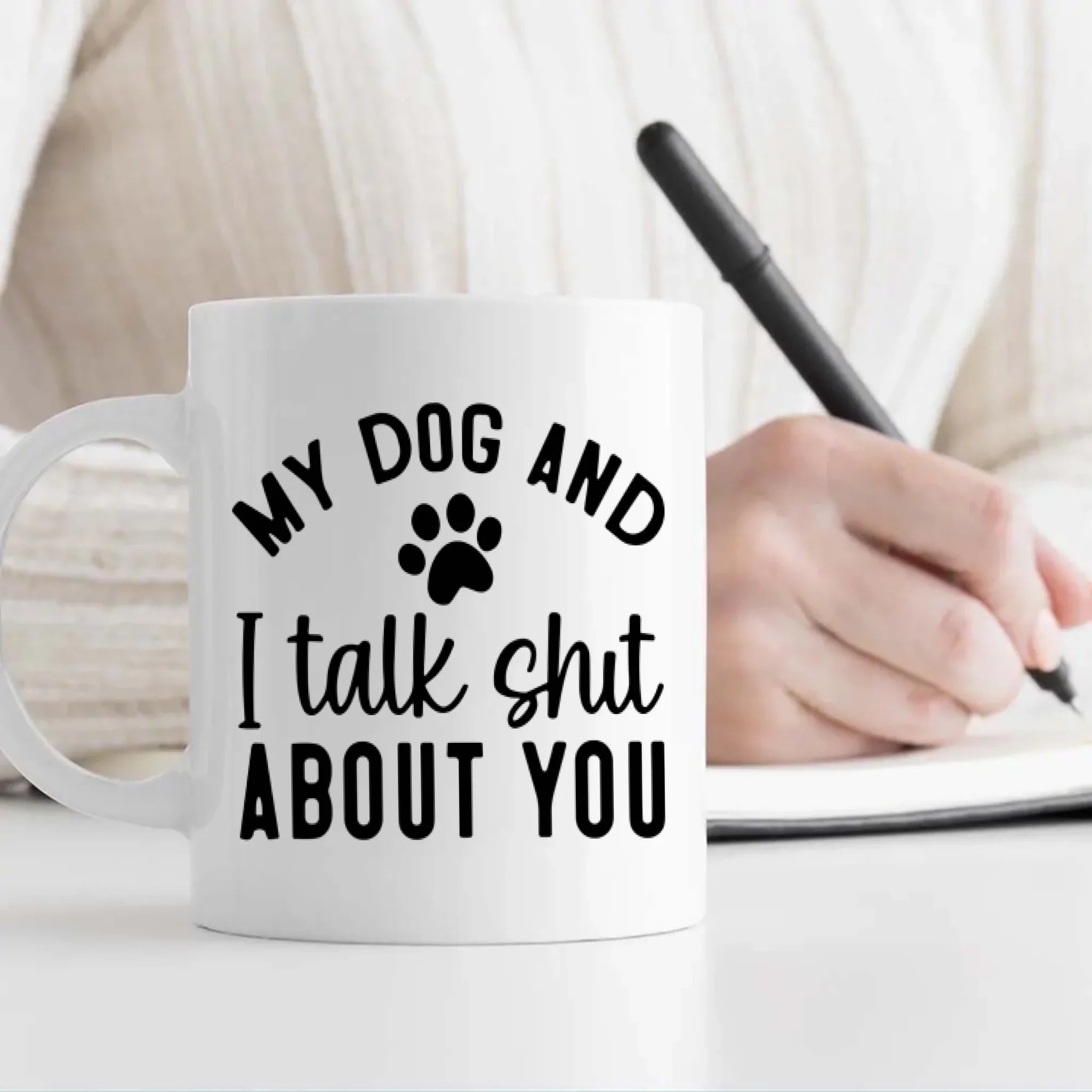 I Woof You Everyday Personalized Dog Mug – Add Your Pup’s Photo & Name for a Truly Adorable Gift – 89Prints