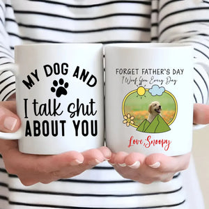I Woof You Everyday Personalized Dog Mug – Add Your Pup’s Photo & Name for a Truly Adorable Gift – 89Prints
