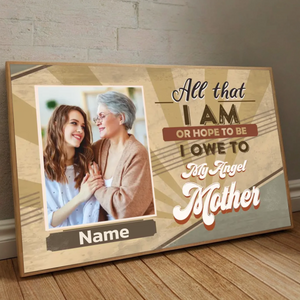 Your Angel Mother: Personalized Mom Poster, Your Masterpiece - 89Prints