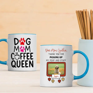 Thank You for Picking Up My Poop and Stuff Dog Mug – Funny Personalized Gift from Your Pup – 89Prints