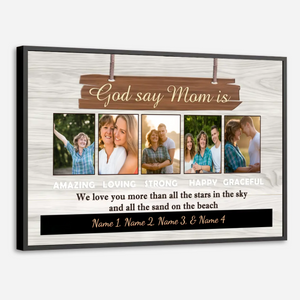 Custom Mom Poster Art: Love Mom More Than Anything In Life - 89Prints