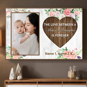 Mother and Daughter Love – Personalized Mom Poster to Celebrate Unbreakable Bond - 89Prints